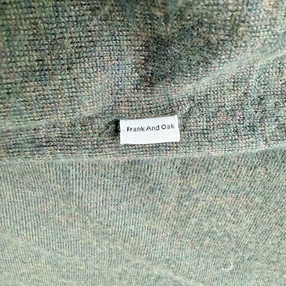 Frank & Oak Merino Wool Crewneck Sweater Size Large - Picture 4 of 6